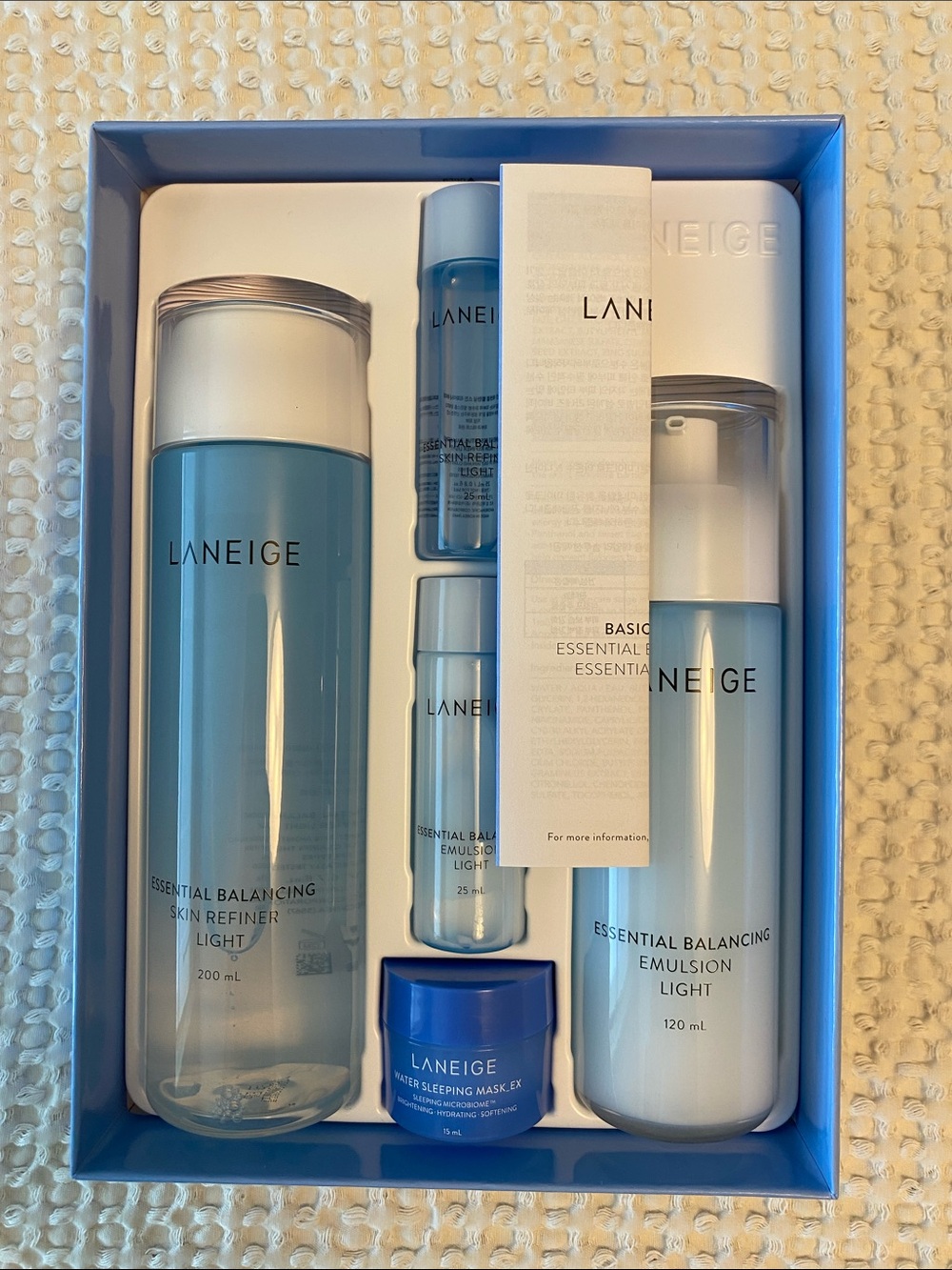 Laneige Basic Duo Moisture Set 5 piece set